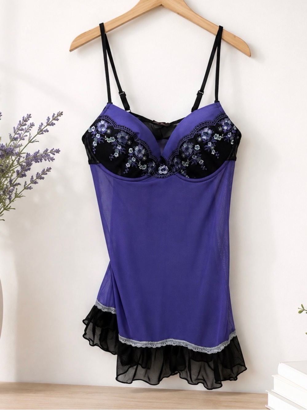Per Lei size 1X mesh lingerie top